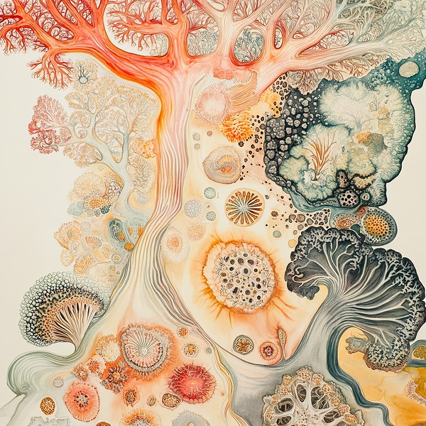 Arboreal Microcosm H79N2Z 62 by Abstract Rebellion