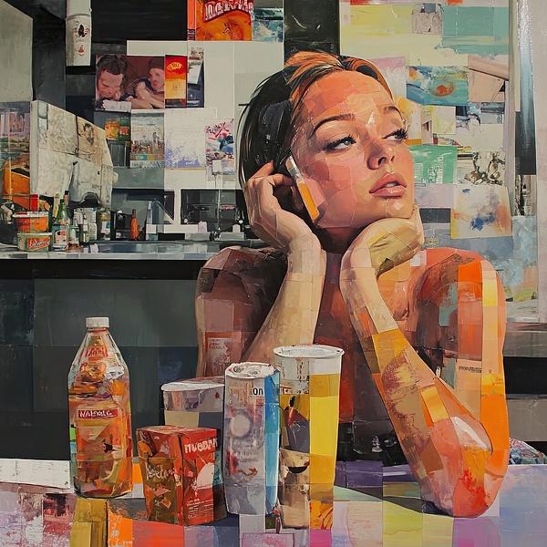 Contemplation Kitchen Still Life H2N9P2 65 by Abstract Rebellion