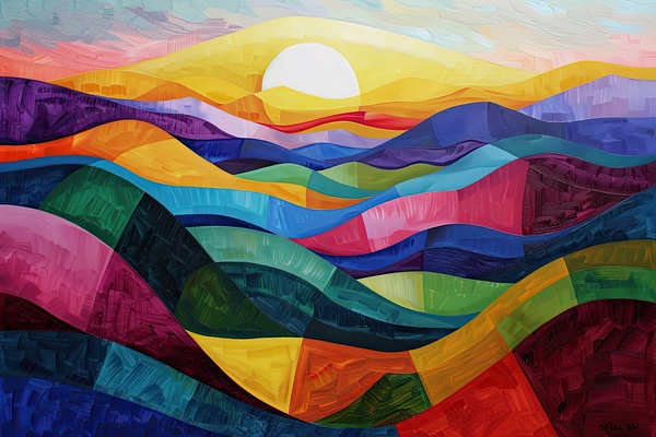 Chromatic Rhapsody Sunrise H2N3P9 59 by Abstract Rebellion