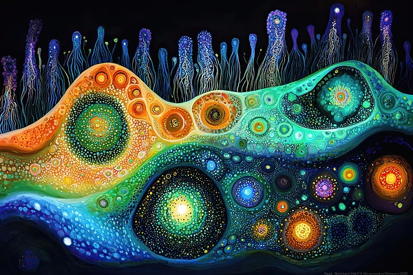 Cosmic Bloom Genesis 74HNP 55 by Abstract Rebellion