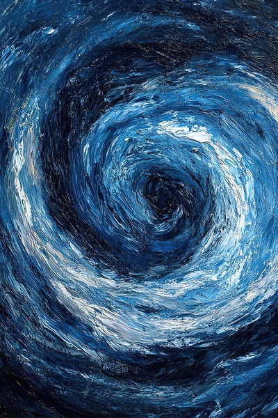 Azure Vortex NH7W92 55 Print