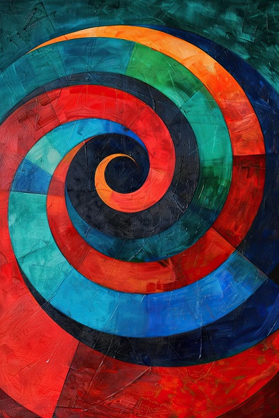 Chromatic Vortex H42N9P 58 Print