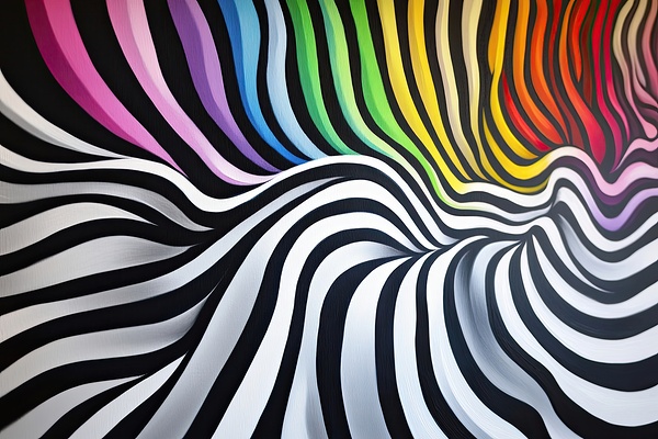 Chromatic Ripples 7P3H9N 60 by Abstract Rebellion