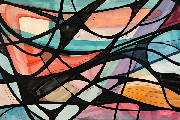 Abstract Intersections 7924B 45 Print