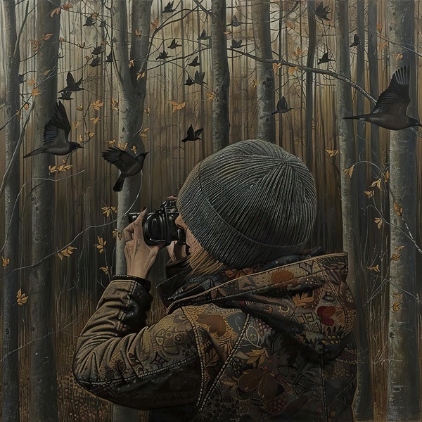 Autumn Murmuration 28H9N4 65 Print