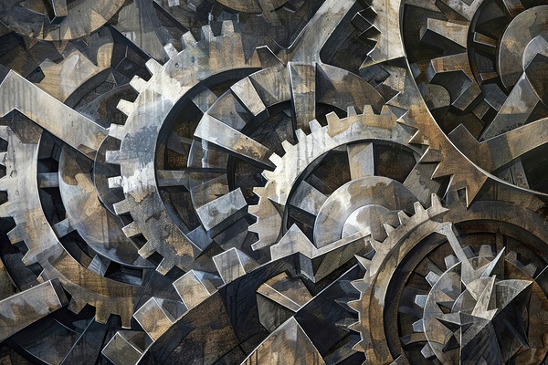 Clockwork Symphony H3N2P9 64 by Abstract Rebellion
