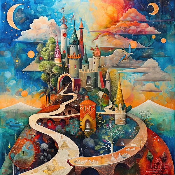 Celestial Pathways 79HNP2 60 Print