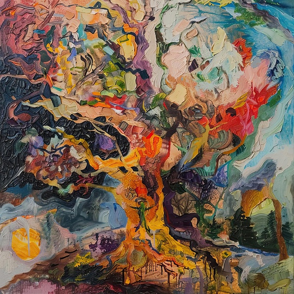 Arboreal Reverie H2N9P2 63 by Abstract Rebellion