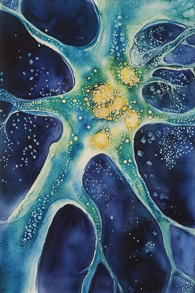 Cellular Genesis 29HBNZ 58 Print