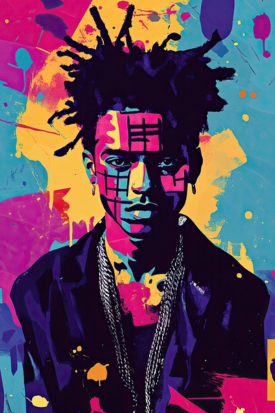 Chromatic Rhythm Portrait 2H9N3Z 60 by Abstract Rebellion