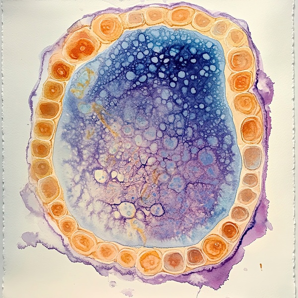 Cellular Harmony H9P4N2 48 Print