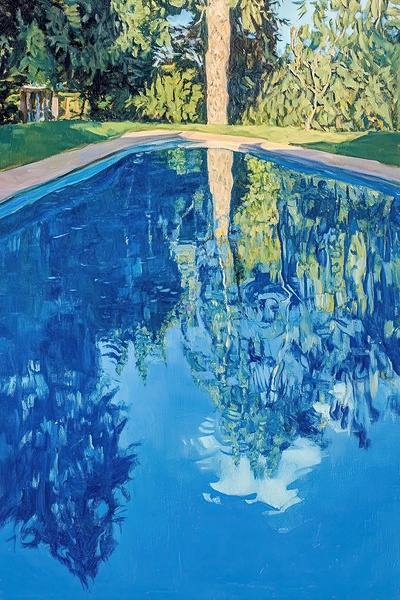 Azure Reflections N29H8J 55 by Abstract Rebellion