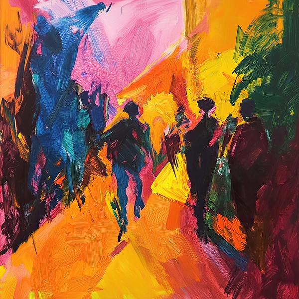 Chromatic Procession Y59H2N 53 Print