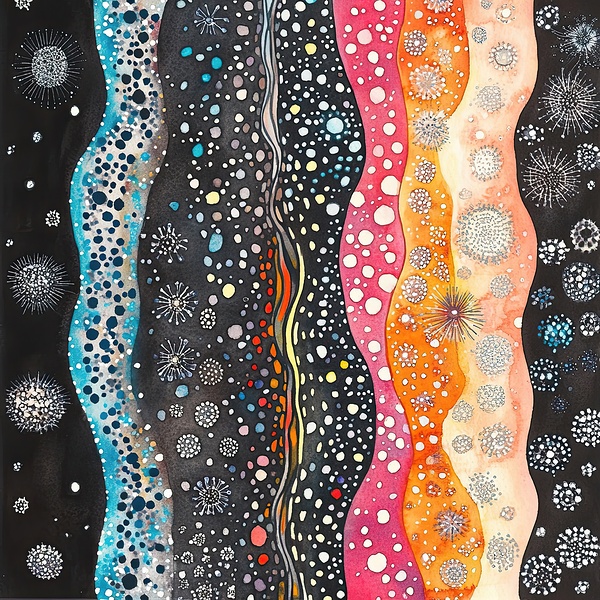Chromatic Ripples 79HBNJ 55 by Abstract Rebellion
