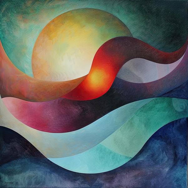 Celestial Embrace H92N3Z 57 Print