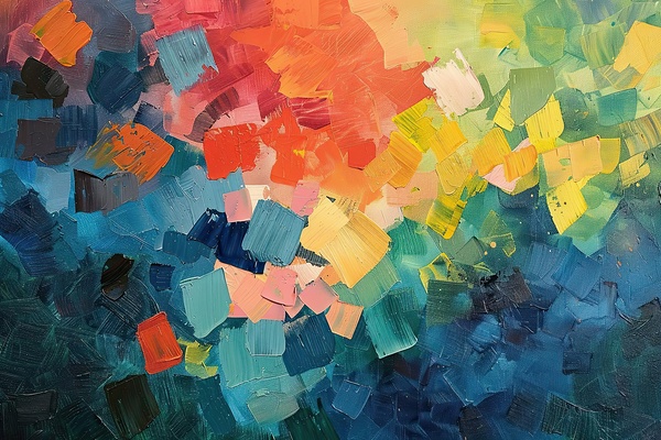 Chromatic Rhapsody JH293N 54 Print