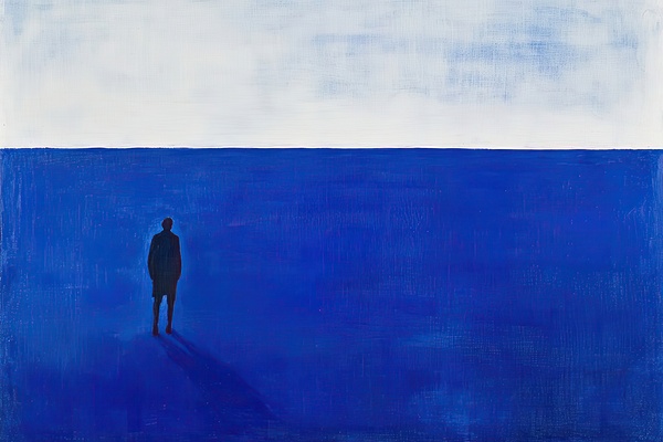 Azure Solitude H9P4N2 55 by Abstract Rebellion