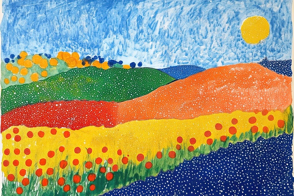 Chromatic Hills HZ92N3 45 Print