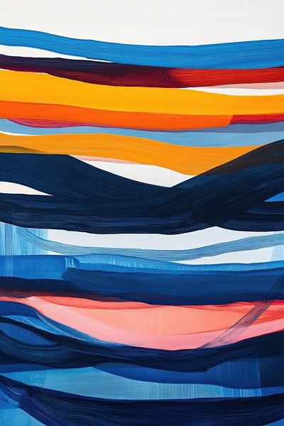 Chromatic Currents 2P9H3N 58 Print