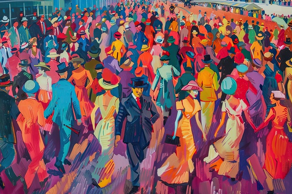 Chromatic Promenade 7D8N9H 63 Print