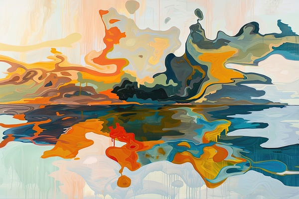 Chromatic Reflections J9N4H2 50 Print