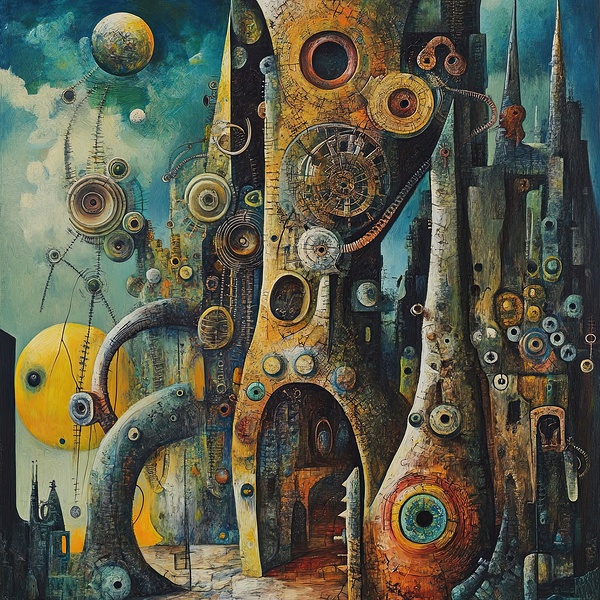 Celestial Machinations ZX98HJ 62 Print