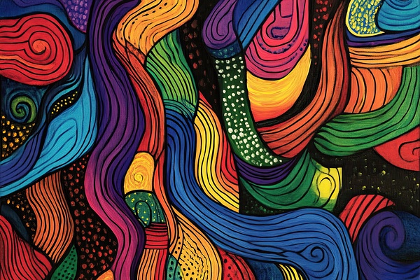 Chromatic River Flows Z92HNP 45 by Abstract Rebellion