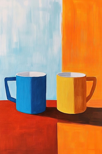 Chromatic Mugs Still Life 2Y9H7N 47 by Abstract Rebellion