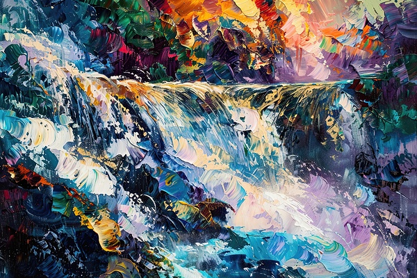 Cascading Symphony 2PH9N3 65 by Abstract Rebellion