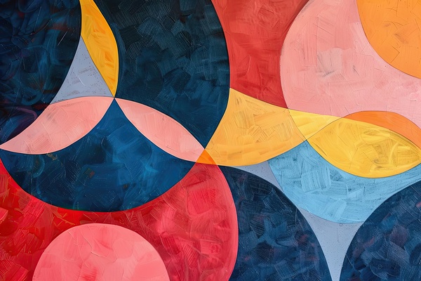 Abstract Interplay 7H29PZ 48 Print