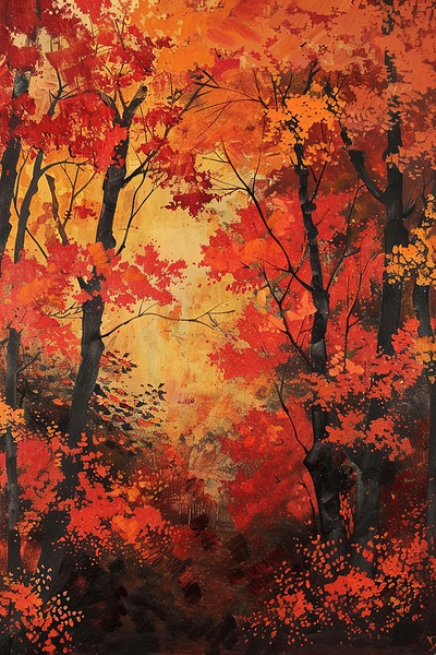 Autumn Embrace Y92H5N 51 Print