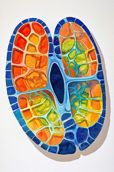 Cellular Harmony AB92C3 55 Print