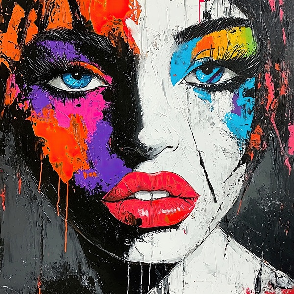 Chromatic Visage H9P4N2 55 by Abstract Rebellion