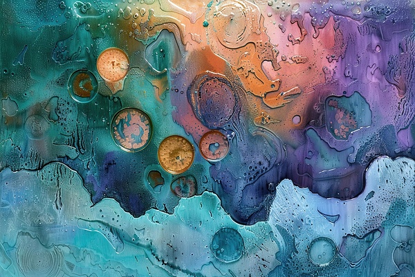 Celestial Echoes Y92H5N 57 by Abstract Rebellion
