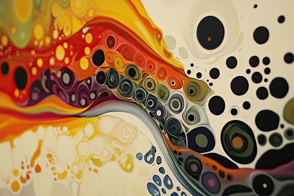 Chromatic River Flow H92N5Z 45 by Abstract Rebellion