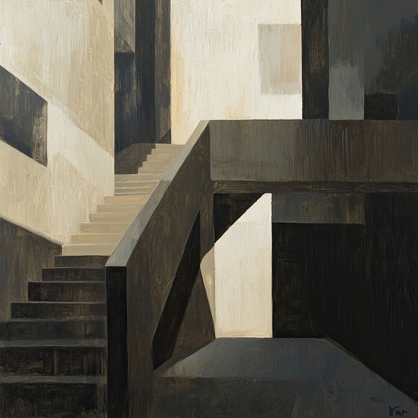 Ascent In Shadow 9H2N3Z 48 by Abstract Rebellion