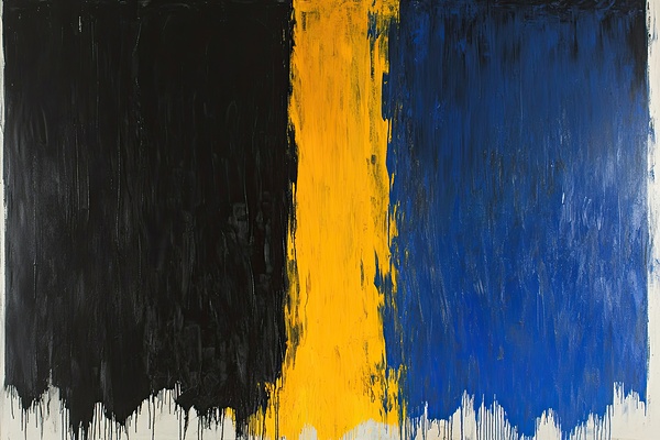 Chromatic Triptych H3N5P2 60 by Abstract Rebellion
