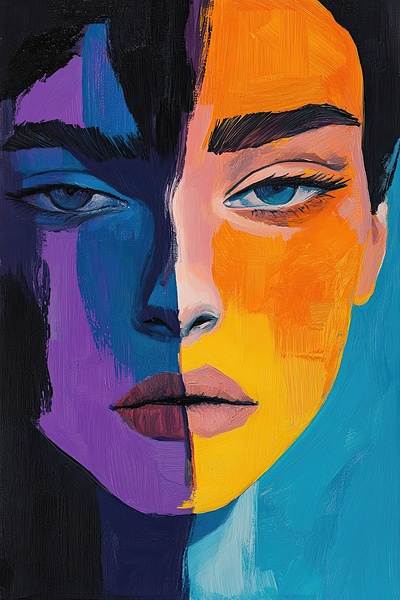 Chromatic Visage H2N3P9 58 by Abstract Rebellion