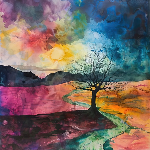 Chromatic Valley Flow 5H2N9Z 55 by Abstract Rebellion