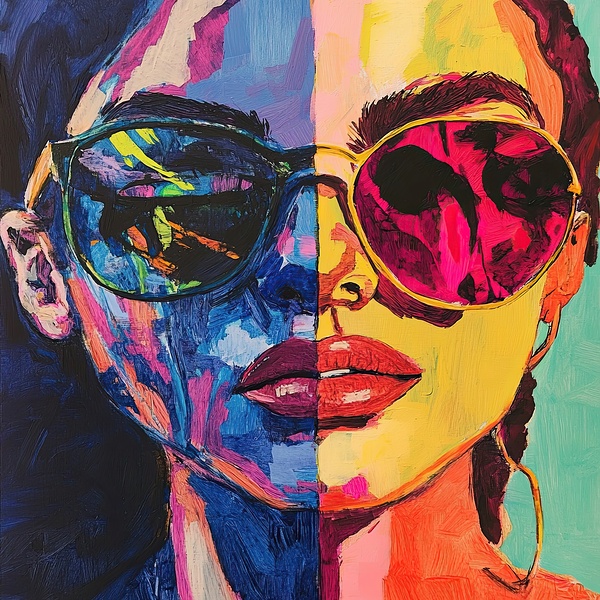 Chromatic Visage JH93N2 58 by Abstract Rebellion