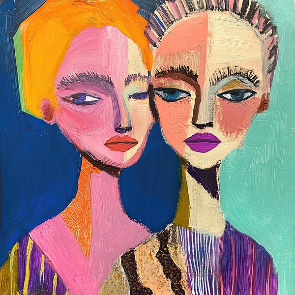 Chromatic Sisters Y29H7N 58 by Abstract Rebellion