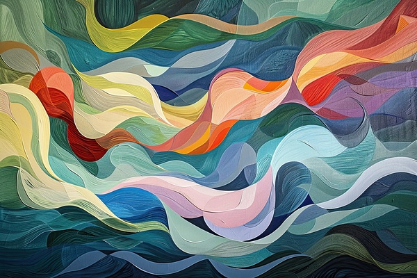 Chromatic Currents H3N9P2 60 Print