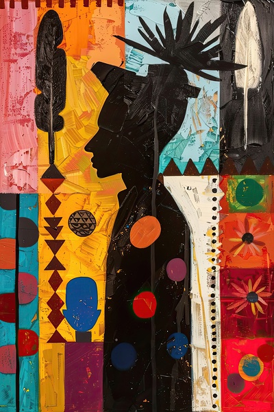 African Elegance 7H29PZ 48 by Abstract Rebellion