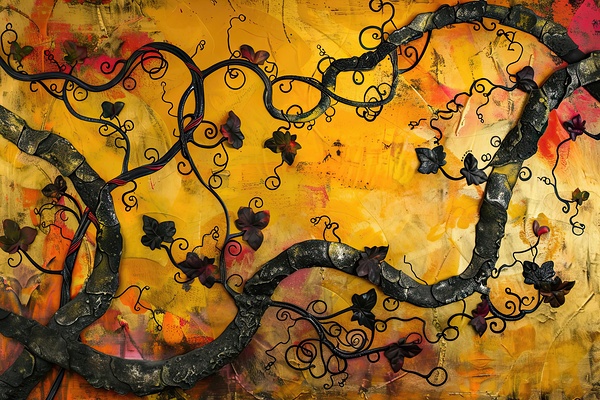 Autumn Embrace 7H29P4 47 by Abstract Rebellion