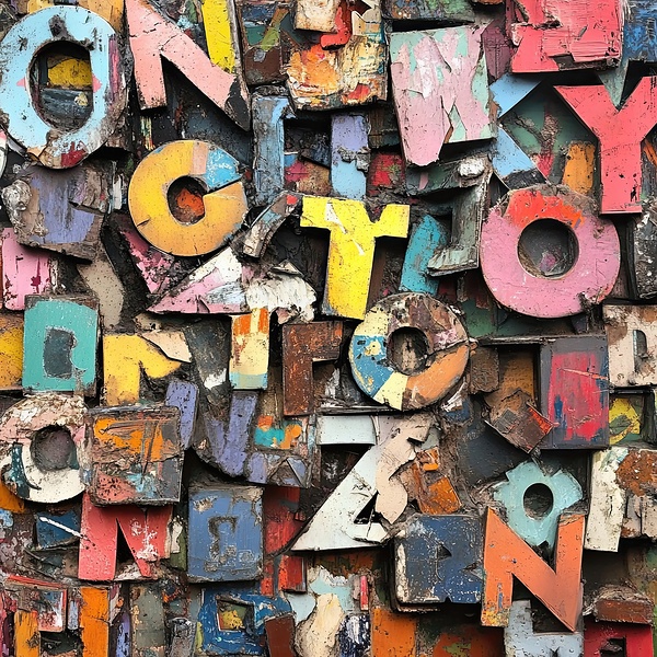 Alphabet Chaos 2P9H7N 60 by Abstract Rebellion