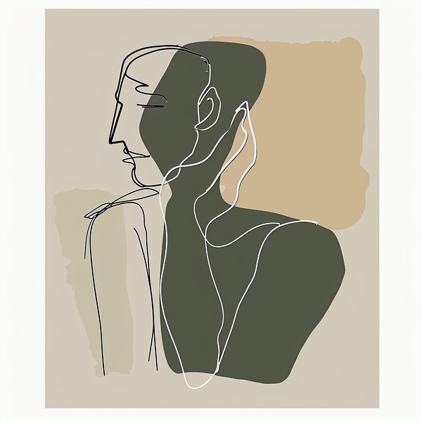 Contemplative Pose 7H3N2P 47 by Abstract Rebellion