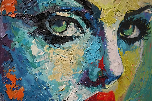 Azure Gaze Y4H9N2 65 Print