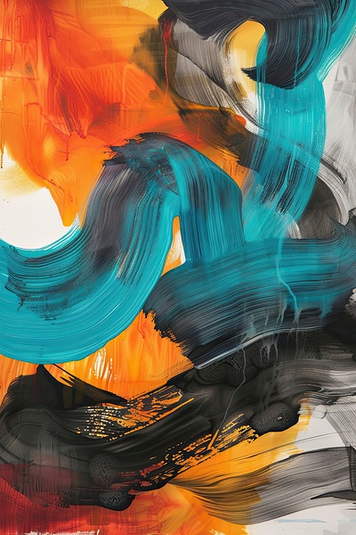 Abstract Expression 89234B 45 by Abstract Rebellion
