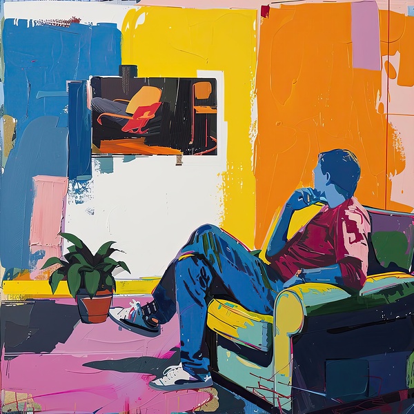 Contemplative Pause 29H7N4 52 Print