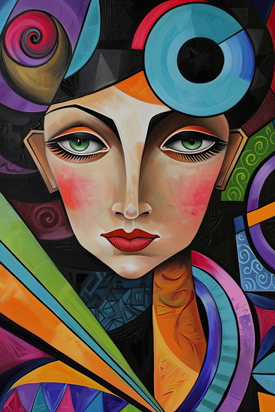 Chromatic Muse K29H7N 62 Print